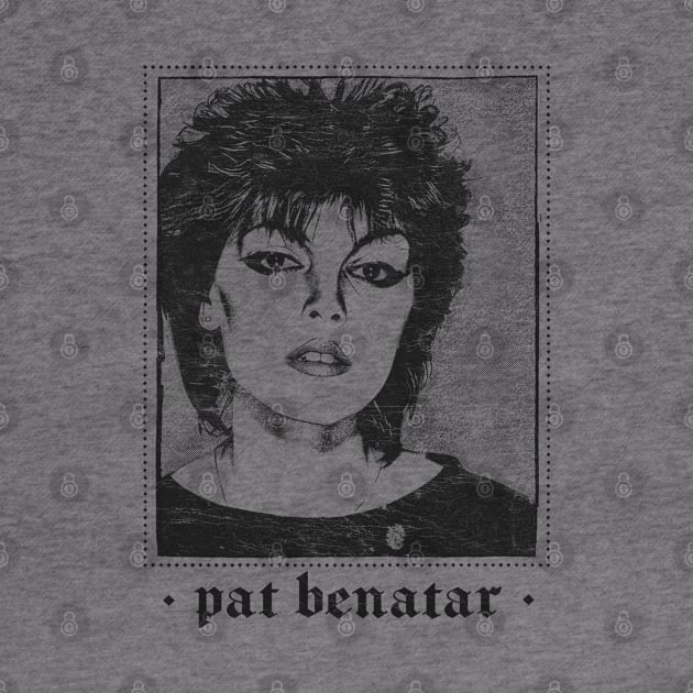 Pat Benatar / Retro 80s Style Fan Design by DankFutura